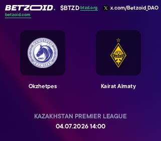 Okzhetpes - Kairat Almaty