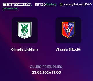 Olimpija Ljubljana - Vllaznia Shkodër
