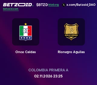 Once Caldas - Rionegro Aguilas