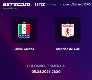 Once Caldas - America de Cali