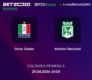 Once Caldas - Atletico Nacional