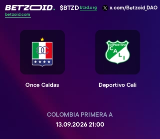 Once Caldas - Deportivo Cali