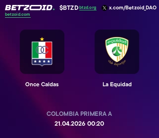 Once Caldas - La Equidad