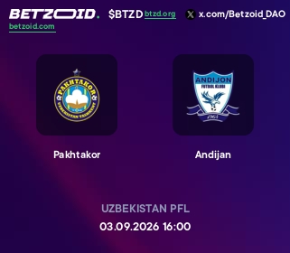 Pakhtakor - Andijan