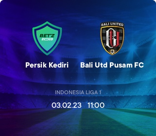 Persik Kediri - Bali Utd Pusam FC
