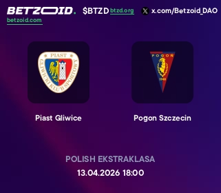 Piast Gliwice - Pogon Szczecin