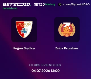 Pogoń Siedlce - Znicz Pruszków