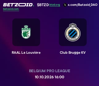 RAAL La Louvière - Club Brugge KV