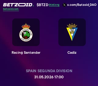 Racing Santander - Cadiz