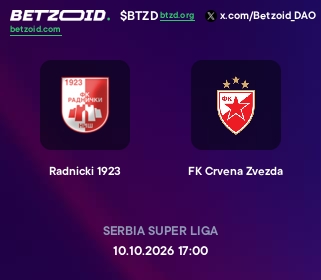 Radnicki 1923 - FK Crvena Zvezda