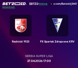 Radnicki 1923 - FK Spartak Zdrepceva KRV