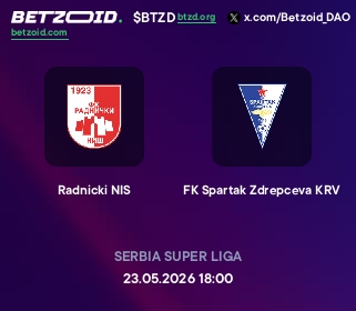 Radnicki NIS - FK Spartak Zdrepceva KRV