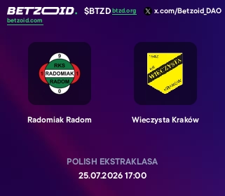 Radomiak Radom - Wieczysta Kraków