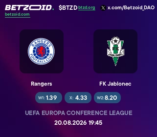 Rangers - FK Jablonec