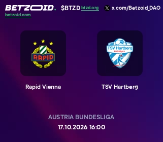 Rapid Vienna - TSV Hartberg