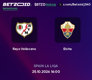 Rayo Vallecano - Elche