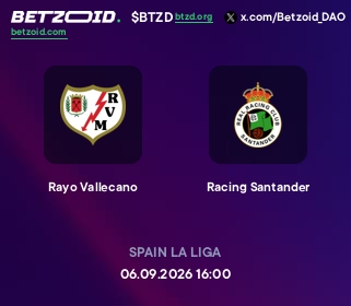 Rayo Vallecano - Racing Santander