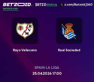 Rayo Vallecano - Real Sociedad