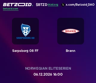 Sarpsborg 08 FF - Brann