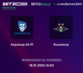 Sarpsborg 08 FF - Rosenborg