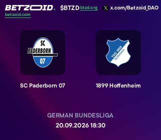 SC Paderborn 07 - 1899 Hoffenheim