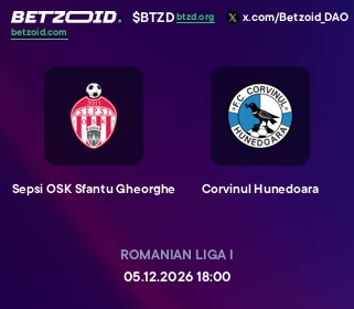 Sepsi OSK Sfantu Gheorghe - Corvinul Hunedoara