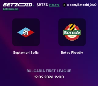 Septemvri Sofia - Botev Plovdiv