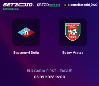 Septemvri Sofia - Botev Vratsa