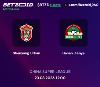 Shenyang Urban - Henan Jianye