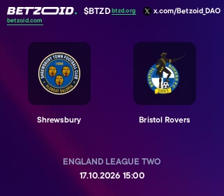 Shrewsbury - Bristol Rovers