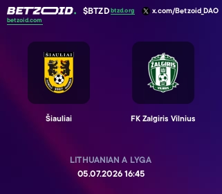 Šiauliai - FK Zalgiris Vilnius