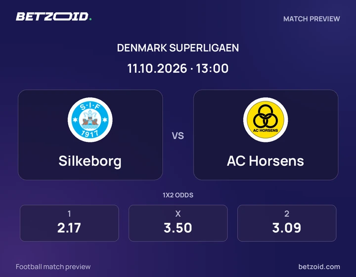 Silkeborg – AC Horsens Silkeborg – AC Horsens: kampbillede til Superligaen.