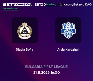 Slavia Sofia - Arda Kardzhali