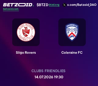 Sligo Rovers - Coleraine FC