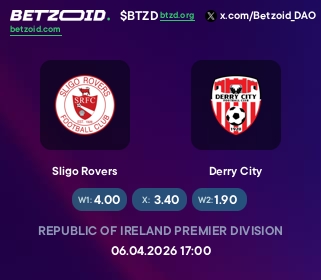 Sligo Rovers - Derry City