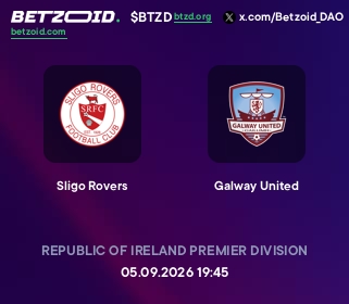 Sligo Rovers - Galway United
