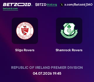 Sligo Rovers - Shamrock Rovers
