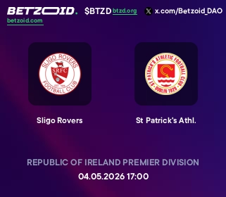 Sligo Rovers - St Patrick's Athl.