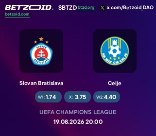 Slovan Bratislava - Celje