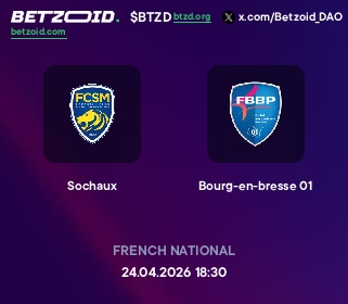 Sochaux - Bourg-en-bresse 01