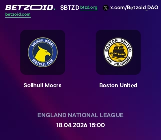 Solihull Moors - Boston United