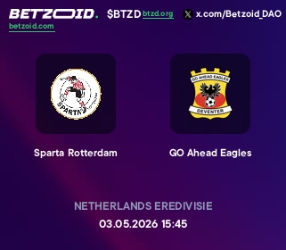Sparta Rotterdam - GO Ahead Eagles