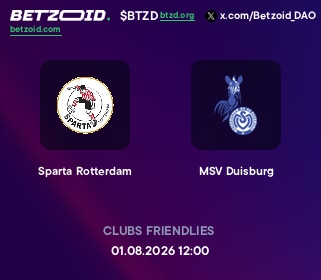 Sparta Rotterdam - MSV Duisburg