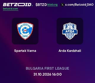Spartak Varna - Arda Kardzhali