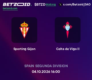 Sporting Gijon - Celta de Vigo II
