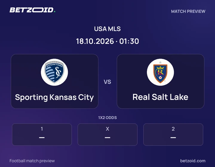 Sporting Kansas City - Real Salt Lake Sporting Kansas City vs Real Salt Lake: USA MLS match preview with team badges and kick-off details.