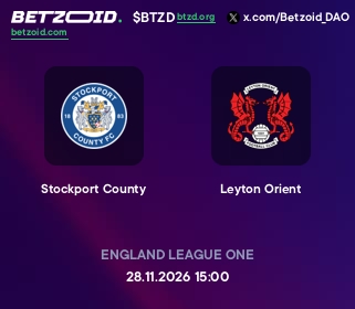 Stockport County - Leyton Orient
