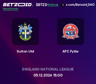 Sutton Utd - AFC Fylde
