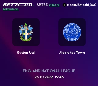 Sutton Utd - Aldershot Town