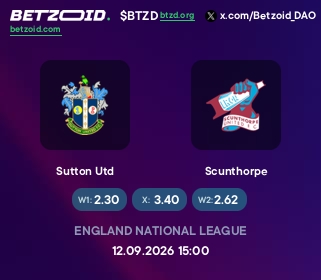 Sutton Utd - Scunthorpe